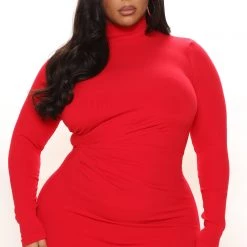 Fashion Nova Free My Mind Midi Dress - Red 15 Fashion Nova Free My Mind Midi Dress - Red -fashion nova dresses Shop 01 03 22Studio2 RT MJ 11 16 03 18 FNT015 Red 1079 PLUS EH