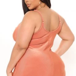 Fashion Nova Everlasting Midi Dress - Rust -fashion nova dresses Shop 01 11 22Studio3 RT JH 11 54 32 46 RD38784 Rust 0645 PLUS KS