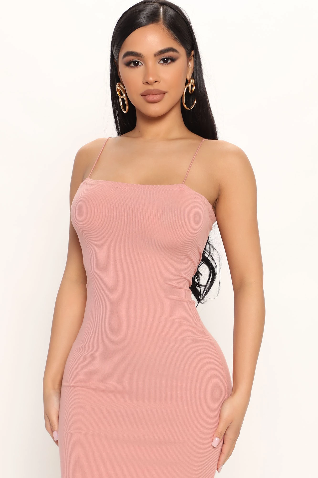 Fashion Nova Simple Necessity Mini Dress - Mauve 4 Fashion Nova Simple Necessity Mini Dress - Mauve - Image 2