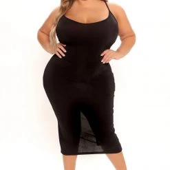 Fashion Nova Add Some Spice Midi Dress - Black 14 Fashion Nova Add Some Spice Midi Dress - Black -fashion nova dresses Shop 01 19 22Studio1 KS RL 14 40 58 50 JD45593 Black 4285 PLUS KL KS