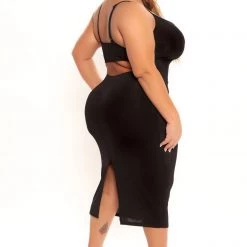 Fashion Nova Add Some Spice Midi Dress - Black 16 Fashion Nova Add Some Spice Midi Dress - Black -fashion nova dresses Shop 01 19 22Studio1 KS RL 14 41 41 50 JD45593 Black 4289 PLUS KL KS