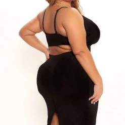 Fashion Nova Add Some Spice Midi Dress - Black 17 Fashion Nova Add Some Spice Midi Dress - Black -fashion nova dresses Shop 01 19 22Studio1 KS RL 14 41 48 50 JD45593 Black 4292 PLUS KL KS