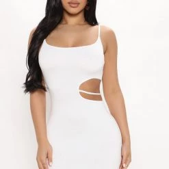 Fashion Nova Danika Double Lined Mini Dress - White -fashion nova dresses Shop 01 21 22Studio3 KS AC 10 19 05 6 JD46262 White 0061 EH