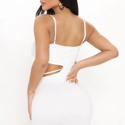 Fashion Nova Danika Double Lined Mini Dress - White -fashion nova dresses Shop 01 21 22Studio3 KS AC 10 19 18 6 JD46262 White 0065 EH
