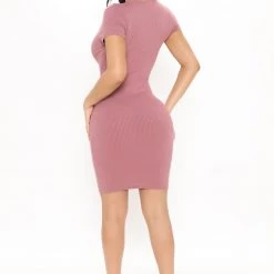 Fashion Nova Kelly Mini Dress - Rose -fashion nova dresses Shop 01 21 22Studio3 KS AC 11 02 47 21 RD83168 Rose 0202 EH