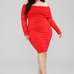 Fashion Nova Take Me On A Dinner Date Dress - Red 22 Fashion Nova Take Me On A Dinner Date Dress - Red -fashion nova dresses Shop 01 23 19 Studio 1 AB 10 37 43 D5155 Red 0252 RG scaled