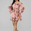 Fashion Nova Cultivate The Soul Floral Mini Dress - Pink -fashion nova dresses Shop 01 25 19 Studio 2 DV 09 38 28 1442 Pink0556 JD scaled