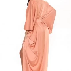 Fashion Nova Spectacular Woman Satin Maxi Dress - Peach -fashion nova dresses Shop 01 25 22Studio1 ME KP 14 35 18 50 BD2709 Peach R 2320 SG