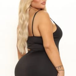 Fashion Nova Danika Double Lined Mini Dress - Black -fashion nova dresses Shop 01 25 22Studio2 KJ AC14 29 52 42 JD46262 Black 0076 PLUS PB