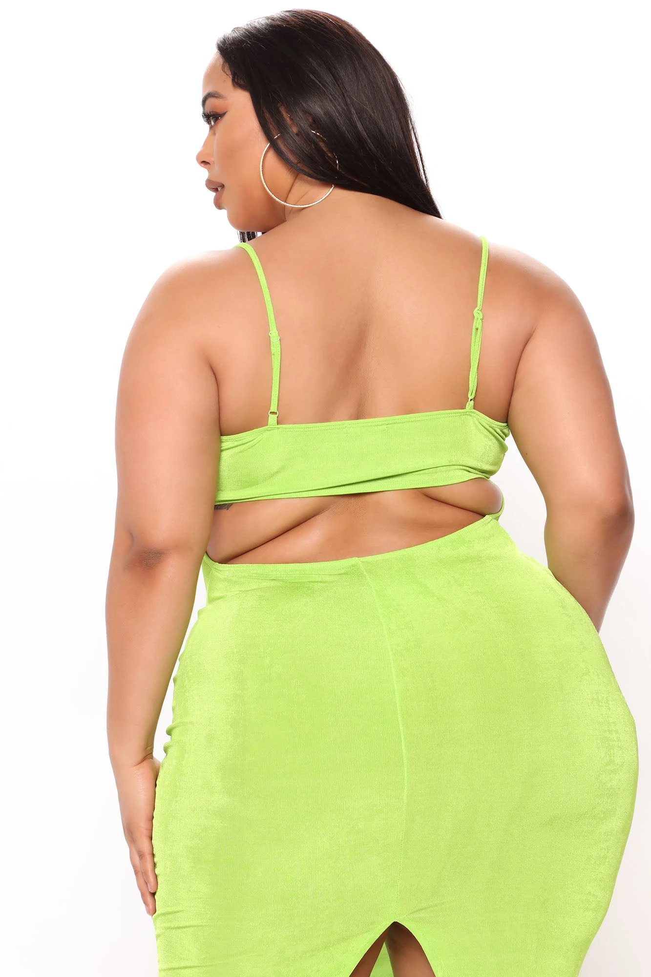 Fashion Nova Add Some Spice Midi Dress - Green 10 Fashion Nova Add Some Spice Midi Dress - Green - Image 8