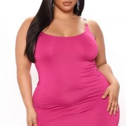 Fashion Nova Fiona Double Lined Mini Dress - Magenta -fashion nova dresses Shop 01 25 22Studio4 RT MJ 12 58 32 67 JD45577 Magenta 1308 PLUS KL