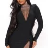 Fashion Nova Beginning To Wonder Bandage Mini Dress - Black -fashion nova dresses Shop 01 26 22Studio4 RT JH 11 23 10 22 LD548 Black 1633 EH EH