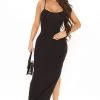 Fashion Nova True Story Maxi Dress - Black