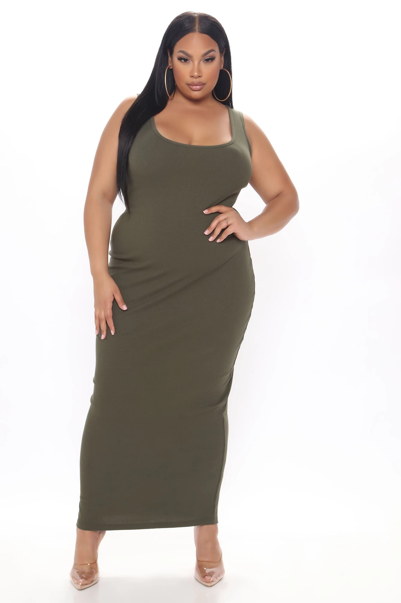 Fashion Nova Mulberry Street Maxi Dress - Olive 8 Fashion Nova Mulberry Street Maxi Dress - Olive - Image 6