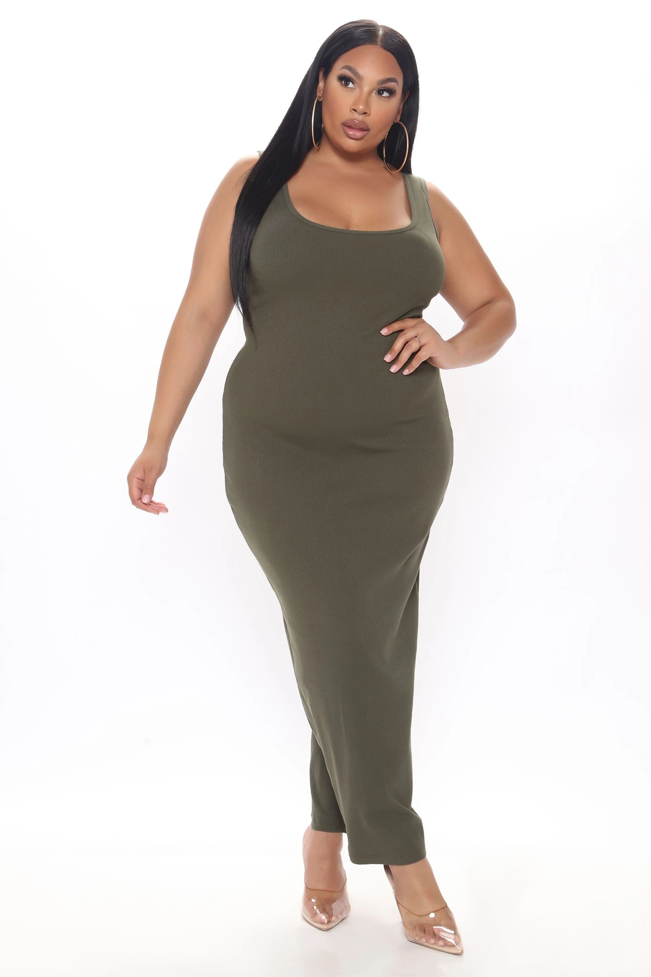 Fashion Nova Mulberry Street Maxi Dress - Olive 10 Fashion Nova Mulberry Street Maxi Dress - Olive - Image 8
