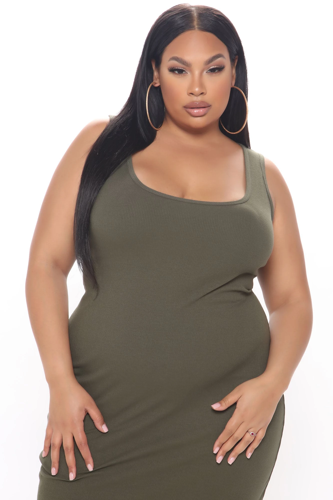 Fashion Nova Mulberry Street Maxi Dress - Olive 11 Fashion Nova Mulberry Street Maxi Dress - Olive - Image 9
