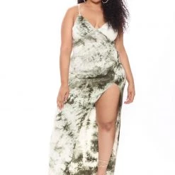 Fashion Nova Dying For Your Love Tie Dye Maxi Dress - Olive 15 Fashion Nova Dying For Your Love Tie Dye Maxi Dress - Olive -fashion nova dresses Shop 02 11 21Studio4 DM SA 14 29 18 59 D1728B Olive PLUS 53116 RG