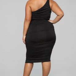 Fashion Nova Barely Know Me One Shoulder Midi Dress - Black 15 Fashion Nova Barely Know Me One Shoulder Midi Dress - Black -fashion nova dresses Shop 02 14 19 Studio 3 AB 10 08 39 D1747 Black 0544 NT scaled