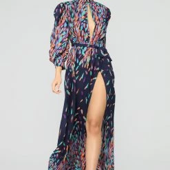 Fashion Nova Wings Of A Feather Maxi Dress - Navy -fashion nova dresses Shop 02 14 19 Studio 4 RM 11 19 22 DWR11925 Navy 24105 NT scaled