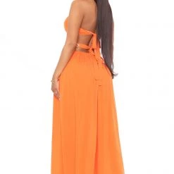 Fashion Nova Ready For The Weekend Maxi Dress - Orange -fashion nova dresses Shop 02 14 22Studio4 SN ON 11 49 51 3 DM2129 Orange P 2643 MH
