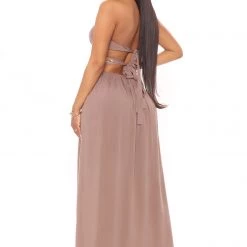 Fashion Nova Ready For The Weekend Maxi Dress - Mocha -fashion nova dresses Shop 02 14 22Studio4 SN ON 11 55 22 4 DM2129 Mocha P 2652 MH