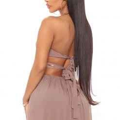 Fashion Nova Ready For The Weekend Maxi Dress - Mocha -fashion nova dresses Shop 02 14 22Studio4 SN ON 11 55 23 4 DM2129 Mocha P 2653 MH