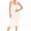 Fashion Nova Bouncing Back Midi Dress - Cream -fashion nova dresses Shop 02 16 21Studio2 SN SD 14 16 23 46 JD43140 Cream 9736 WG