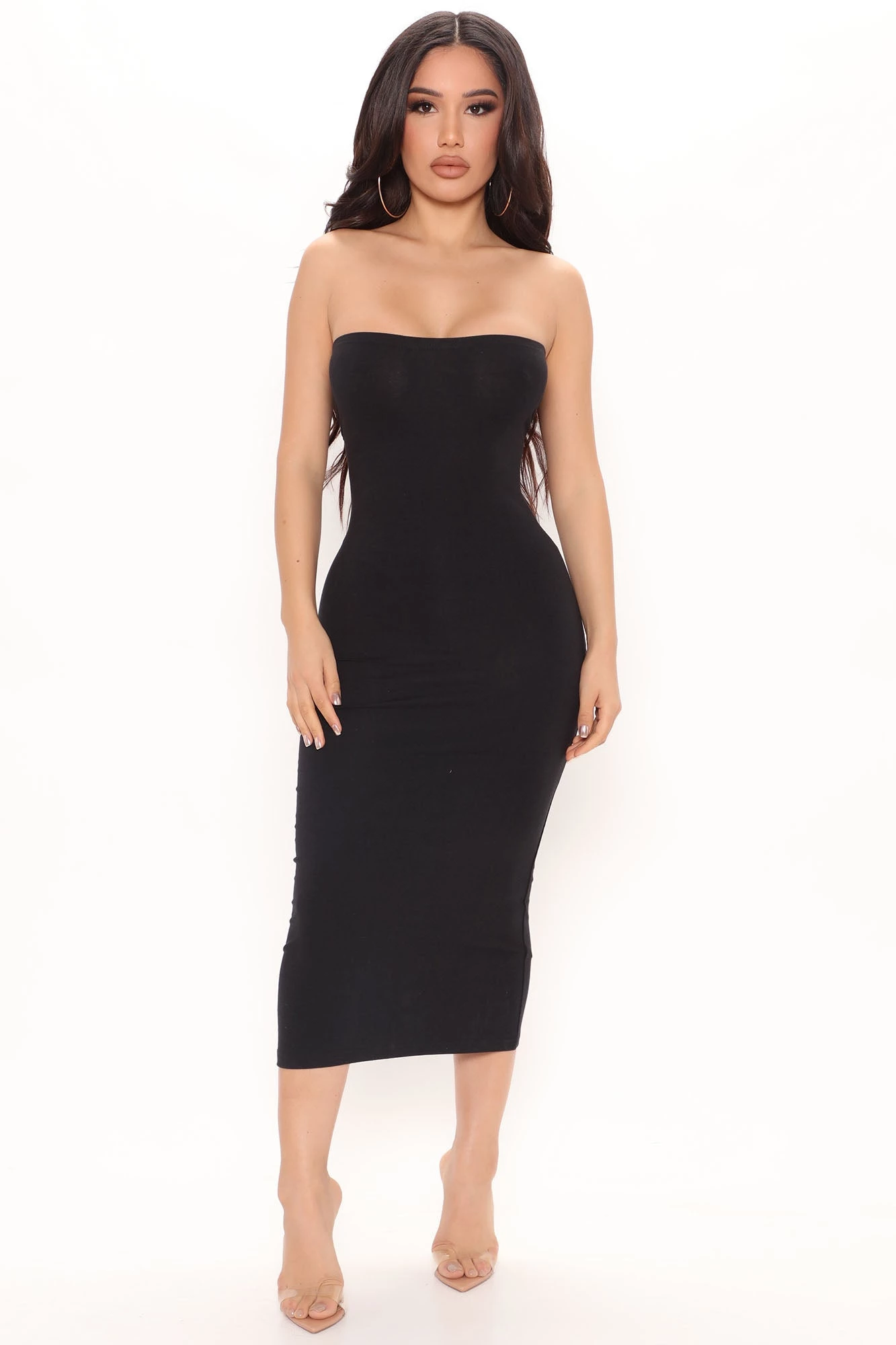 Fashion Nova Mia 2 Pack Midi Dress - Pink/combo 8 Fashion Nova Mia 2 Pack Midi Dress - Pink/combo - Image 6