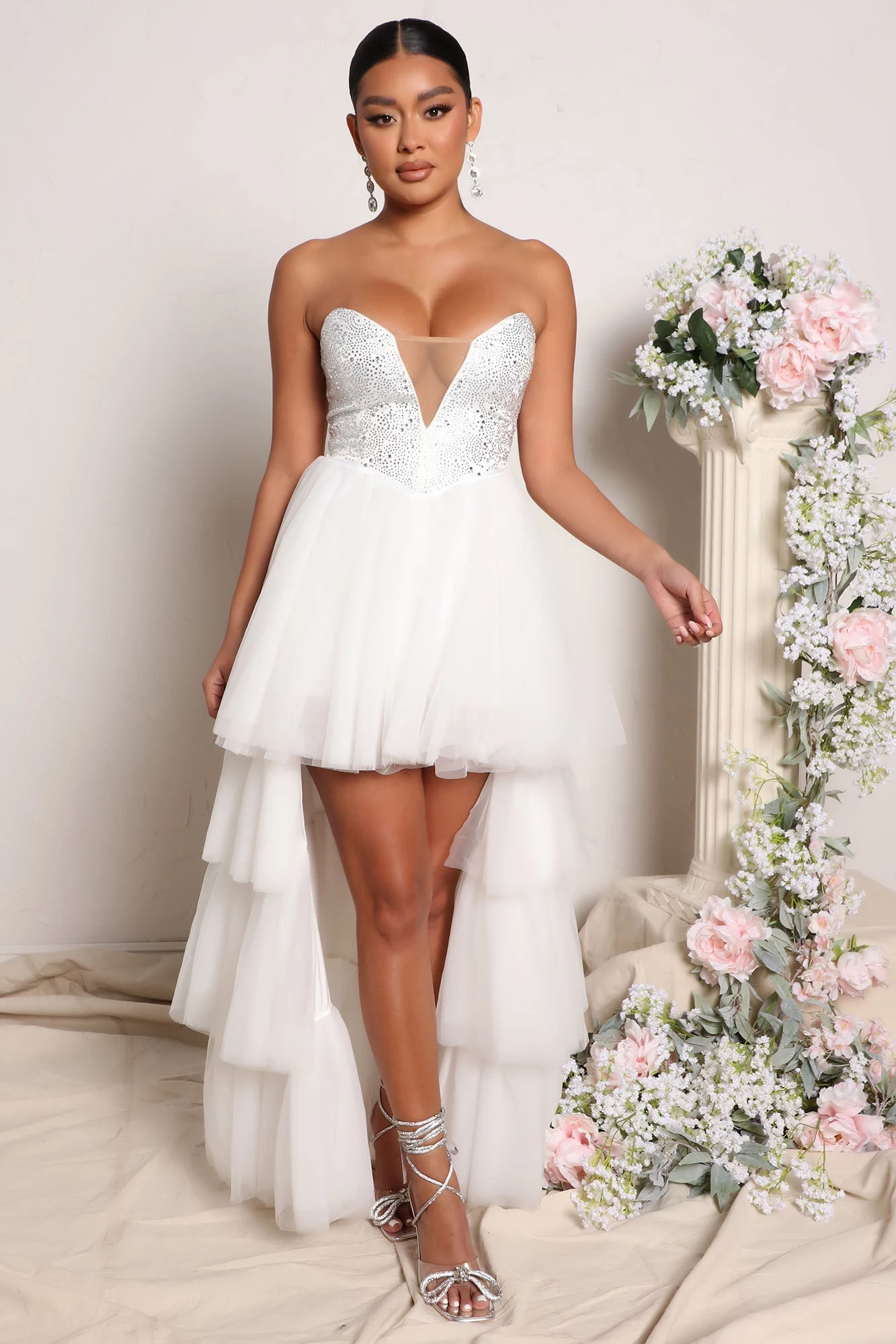 Fashion Nova Tonight's Mine Maxi Dress - White 3 Fashion Nova Tonight's Mine Maxi Dress - White