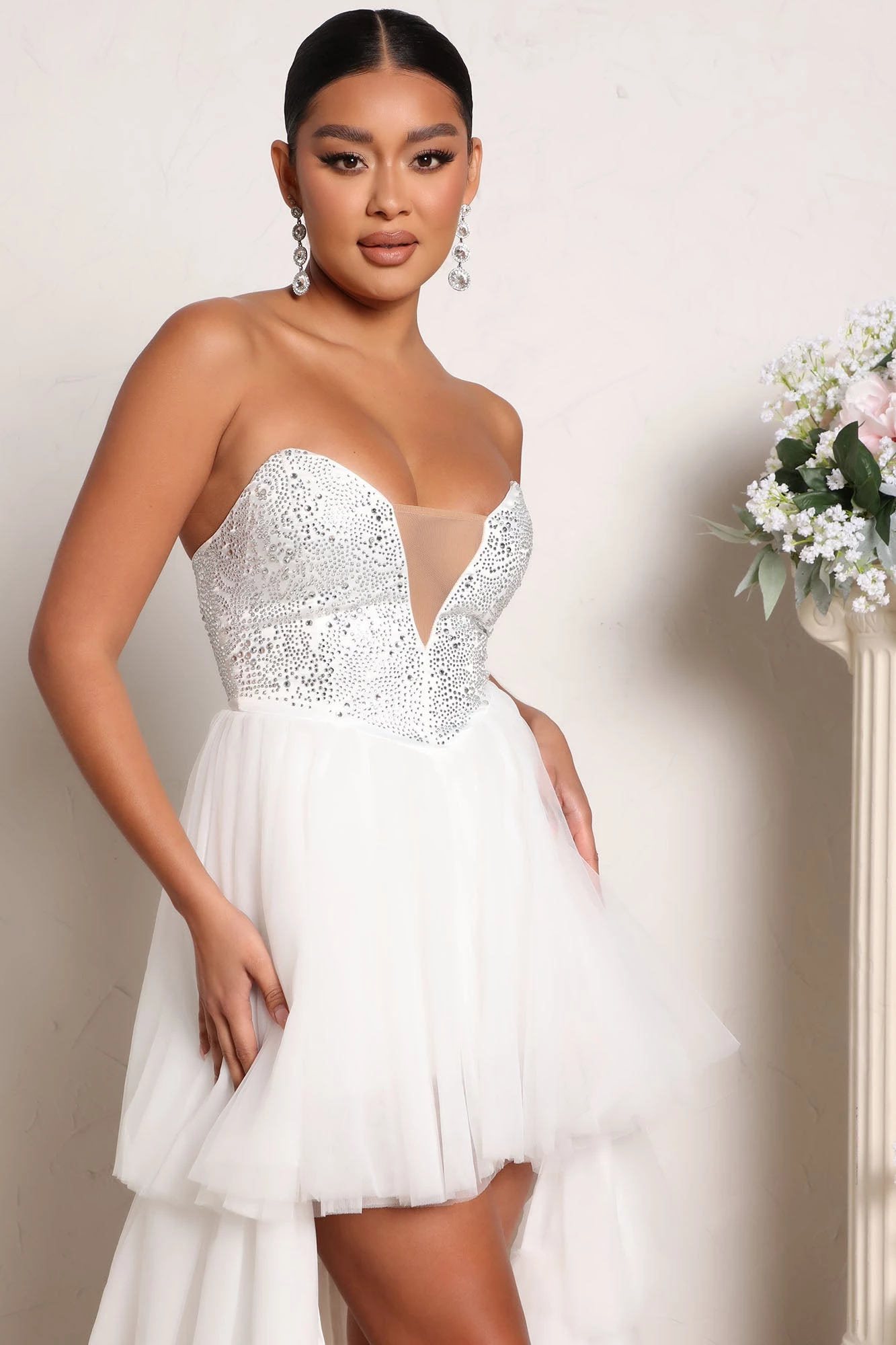 Fashion Nova Tonight's Mine Maxi Dress - White 4 Fashion Nova Tonight's Mine Maxi Dress - White - Image 2