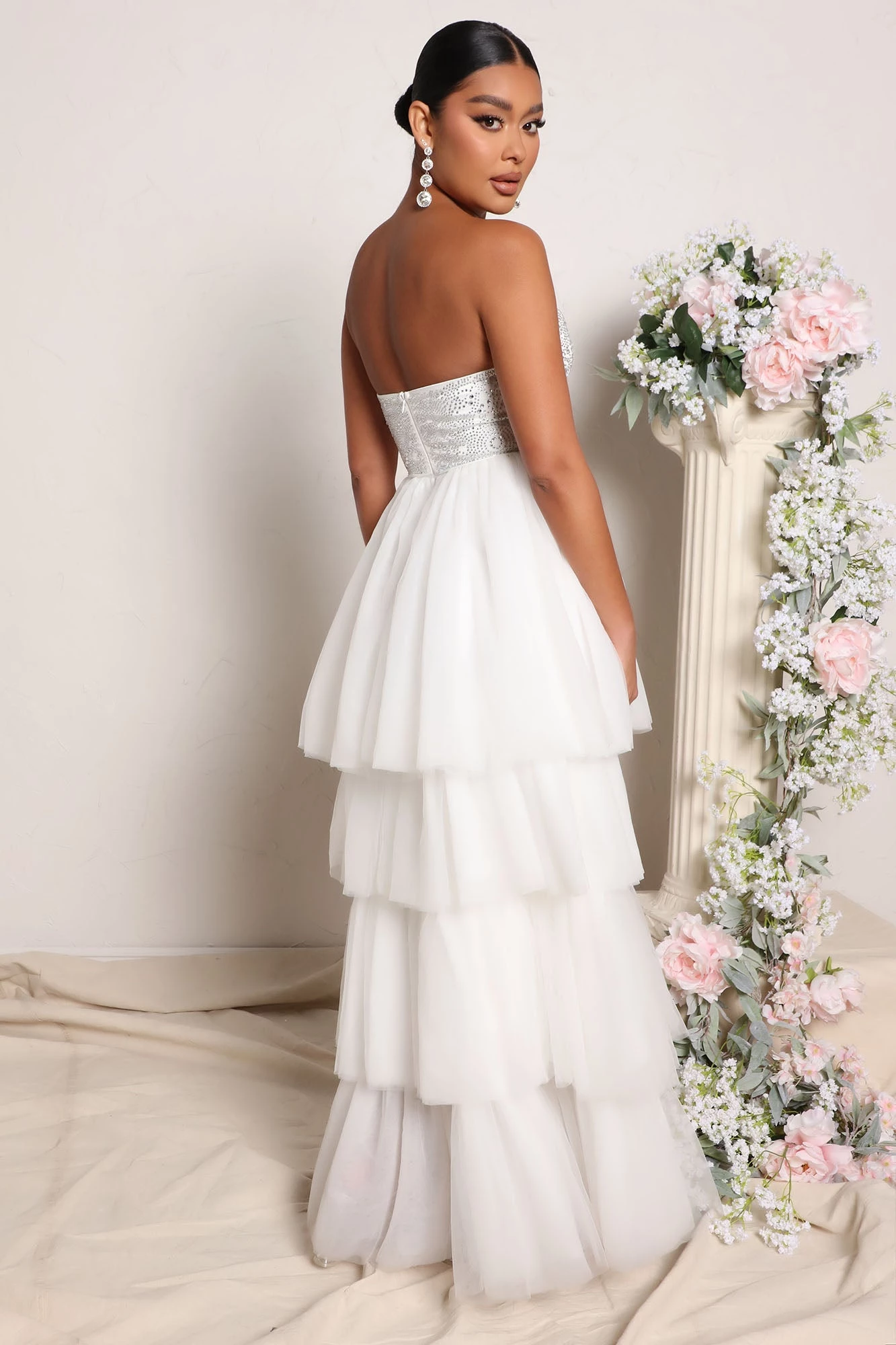 Fashion Nova Tonight's Mine Maxi Dress - White 5 Fashion Nova Tonight's Mine Maxi Dress - White - Image 3