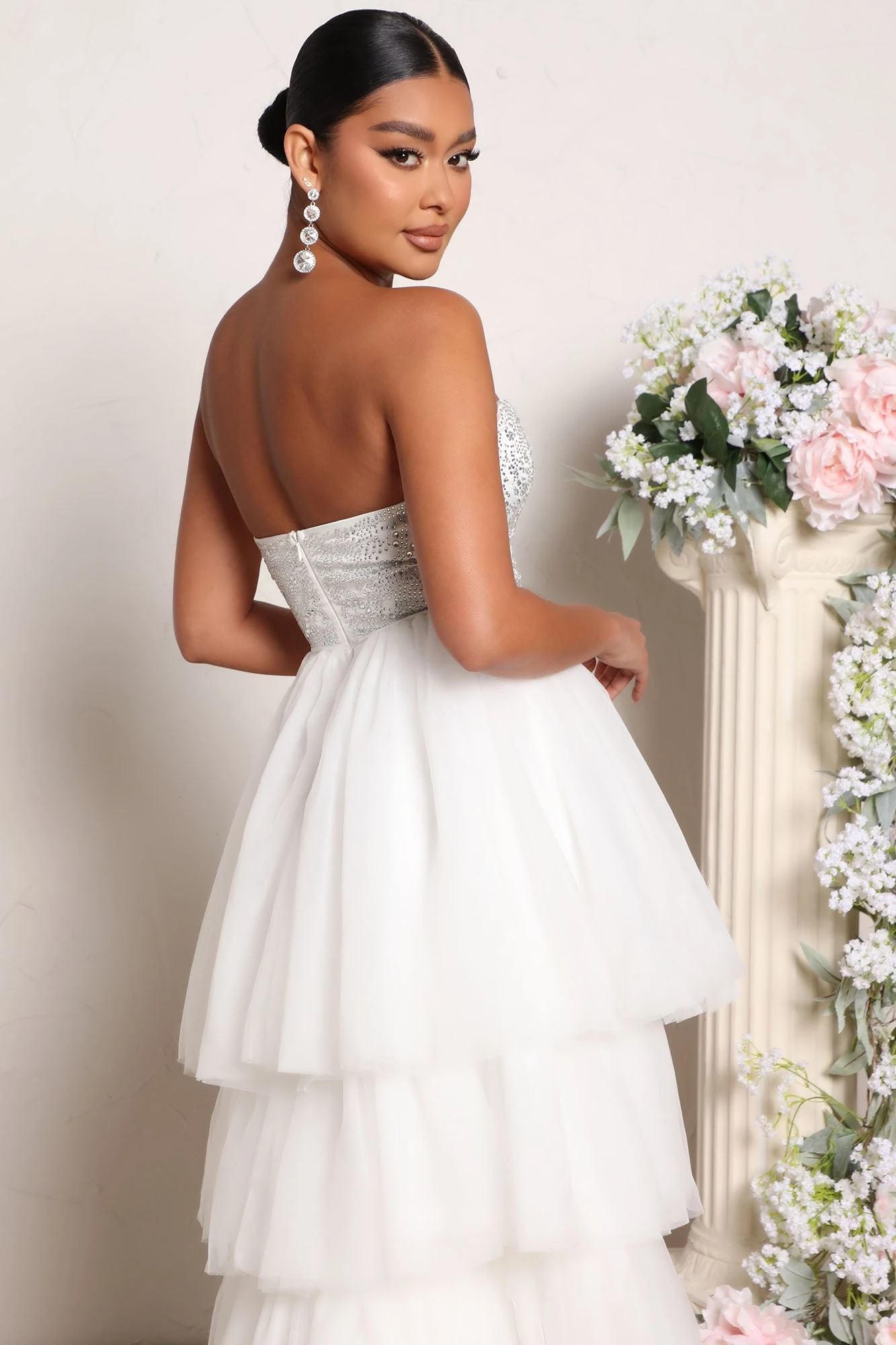 Fashion Nova Tonight's Mine Maxi Dress - White 6 Fashion Nova Tonight's Mine Maxi Dress - White - Image 4