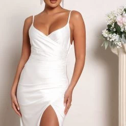 Fashion Nova Luxe Nights Satin Maxi Dress - White -fashion nova dresses Shop 02 16 22Studio2 ME LT 12 01 59 23 1732 White P 0265 SG