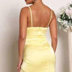 Fashion Nova Luxe Nights Satin Maxi Dress - Yellow -fashion nova dresses Shop 02 16 22Studio2 ME LT 14 09 40 35 1732 Yellow P 0375 KL
