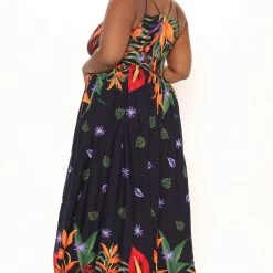 Fashion Nova Key West Maxi Dress - Navy/combo -fashion nova dresses Shop 02 17 22Studio1 KJ AC 13 19 13 9 DM1911 Navycombo 1689 PLUS KL