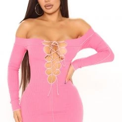 Fashion Nova Sweet Girl Lace Up Mini Dress - Hot Pink 12 Fashion Nova Sweet Girl Lace Up Mini Dress - Hot Pink -fashion nova dresses Shop 02 19 21Studio2 PA SD 11 36 29 17 DT2233 HotPink 11339 KL