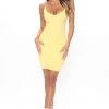 Fashion Nova Jenna Ribbed Mini Dress - Yellow 2 Fashion Nova Jenna Ribbed Mini Dress - Yellow -fashion nova dresses Shop 02 21 22Studio5 SN RL 14 50 32 58 9993WH Yellow 0697 EH