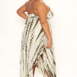 Fashion Nova Brunching Mood Tie Dye Maxi Dress - Olive/combo -fashion nova dresses Shop 02 22 22Studio1 DM AC 15 32 21 64 SD31220920 OliveCombo 4801 PLUS KL