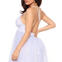 Fashion Nova Emmeline Tulle Mini Dress - Blue -fashion nova dresses Shop 02 22 22Studio3 ME LT 13 53 15 46 HMD12558 Blue 2223 EH