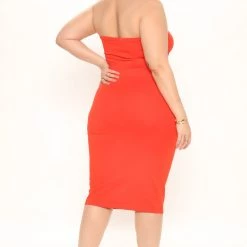 Fashion Nova Mia 2 Pack Midi Dress - Red/combo -fashion nova dresses Shop 02 23 22Studio1 DM MJ 12 00 21 34 J9G9681C RedCombo 5226 PLUS WG