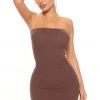 Fashion Nova Trinity Tube Mini Dress - Chocolate -fashion nova dresses Shop 02 25 22Studio3 BR LT 11 59 03 60 73405 Chocolate 3842 KS