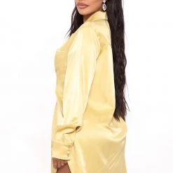 Fashion Nova Petite Slip On Satin Shirt Dress - Mustard 9 Fashion Nova Petite Slip On Satin Shirt Dress - Mustard -fashion nova dresses Shop 02 25 22Studio4 RM KP 13 24 26 23 DI7104 Mustard 3247 SG