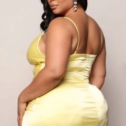 Fashion Nova Luxe Nights Satin Maxi Dress - Yellow -fashion nova dresses Shop 02 28 22Studio6 ME KP 13 18 27 17 1732 Yellow 1587 PLUS KL