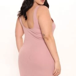 Fashion Nova Sculpted Ribbed Mini Dress - Mauve -fashion nova dresses Shop 03 01 22Studio1 MS AC 13 58 56 47 4530DY Mauve 7645 PLUS EH