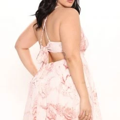 Fashion Nova Feels Like Destiny Maxi Dress - Mauve/combo -fashion nova dresses Shop 03 01 22Studio1 MS AC 15 25 55 70 3059D Mauvecombo 7853 PLUS EH