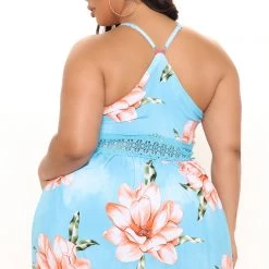 Fashion Nova Holy Slit II Sleeveless Maxi Dress - Blue/combo -fashion nova dresses Shop 03 01 22Studio2 CE LT 09 39 53 3 DM2457 Bluecombo 0182 PLUS KL