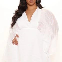 Fashion Nova Driftwood Striped Mini Dress - White -fashion nova dresses Shop 03 01 22Studio2 CE LT 09 56 08 8 32104SK White 0223 PLUS KL