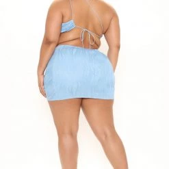 Fashion Nova Outside The Club Mini Dress - Blue -fashion nova dresses Shop 03 01 22Studio2 CE LT 11 06 29 25 32174SK Blue 0373 PLUS KL