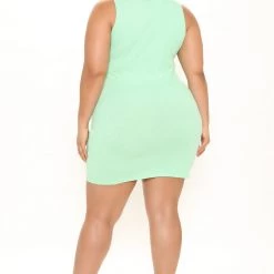 Fashion Nova Marina Ruched Shirt Dress - Green -fashion nova dresses Shop 03 01 22Studio2 CE LT 11 58 18 39 J3G3896C Green 0491 PLUS EH