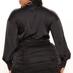 Fashion Nova Annaith Satin Shirt Dress - Black 16 Fashion Nova Annaith Satin Shirt Dress - Black -fashion nova dresses Shop 03 01 22Studio2 CE LT 14 09 00 56 32226NK Black 0647 PLUS WG